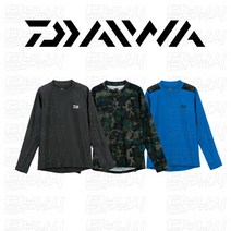 [털보낚시]다이와 DE-6007 긴소매러쉬가드셔츠, GREEN CAMO(M)