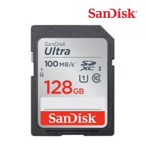 샌디스크 울트라 SDXC SD 카드 128GB/DUNR, 128GB