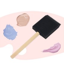 골든트리 붓자국없는 스폰지 붓 5cm 스펀지붓 페인트붓 폼브러쉬