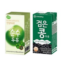 연세대 두유 190mlx24팩 (검은콩. 순수), 순수 두유 190mlx24팩, 본상품선택