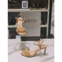 소다 AK분당점 소다 여성 웨이브 라인스트랩 샌들 8CM(ALD011PA32)