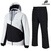 [SET]펠리체 아론 제로 스키복 보드복 세트 블랙/화이트