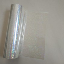 홀로그램 호일 투명 작은 원형 Y06 스탬핑 핫 프레스 용지 또는 플라스틱 열 필름, 32cm x 120m_One Size, 32cm x 120m_One Size, 32cm x 120m