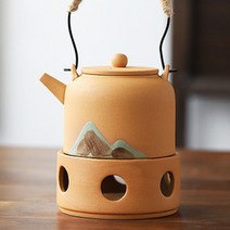 힐링타임 도자기 티워머 온도유지 다도워머, 상세 참조