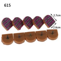 운동화밑창수선 명품 신발 밑창 보강 수선 10pcs 5 쌍 갈색 하이힐 diy 수리 팁 핀 dowels 리프트 교체, 615