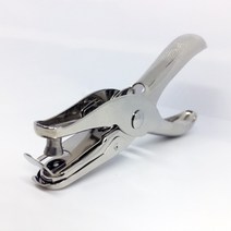 1구 핸디 종이용 펀칭기 6mm 3mm 구멍뚫기 누름 사무용