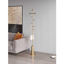 가정용 디자인 행거 선반 diy 모던 의류 걸이 코트, 상세 페이지 참고, 블랙