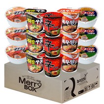 농심 소컵라면세트 15개 (육개장사발면3+김치사발면3+신라면3+튀김우동3+새우탕3)