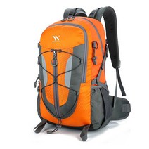 남자 여자 방수 백패킹 소형 등산가방 등산배낭 30L, 오렌지