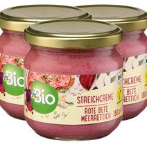 디엠바이오 dmBio Beet & thorseradish spread 독일 비트 & 고추냉이 크림 스프레드 180g, 3팩