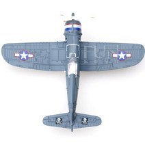 비행기다이캐스트 비행기모형 뜨거운! 1/48 스케일 조립 전투기 모델 시뮬레이션 된 군사 완구 WW2 F4U 허, 12 5