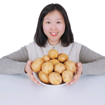 제주 신품종 무농약 친환경 고당도 포슬포슬 탐라감자 탐나감자, 10kg / 혼합 / 개당 30~300g내외, 1개