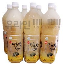 궁중가평식혜 식혜 1.5L ( 3개) / 단호박 식혜 1.5L ( 3개) 택 1 전통음료 단술 여름 시원한, 단호박 식혜1.5L (3개)