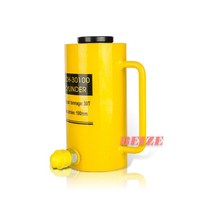 유압실린더 유압프레스기 관통형유압실린더 산업용유압실린더 유압유니트 유압실린더규격 30 톤 100mm 유압 중공 구멍 실린더 잭 RCH-30100 램 30 톤 스트로크, 한개옵션0