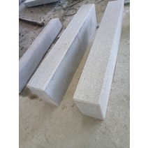 도로 경계석 화강암 주춧돌 기초석 연석 회색 차도, 70X25X10