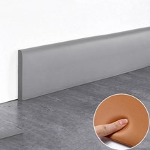 모서리수납장 코너선반 1M 자기 접착 스커트 라인 3D 벽 스티커 두꺼운 충돌 방지 장식 스트립 침실 거실, 03 03_02 thick1.5cm wide 10cm