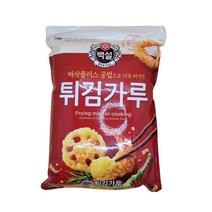 CJ제일제당 바삭한 튀김가루, 1kg, 2개