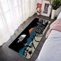 극세사 대형 단모 거실 카페트 러그 욕실 매트 NNorth Face 긴 복도 카펫 미끄럼 방지 주방 입구 도어 웰컴 룸 바닥기도 깔개 현관