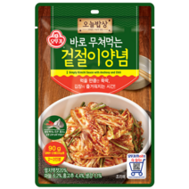 오뚜기 바로 무쳐먹는 겉절이 양념 3개(90gx3개) 무침소스