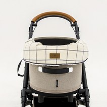 해리스펫 강아지 유모차 컴포터 쿠션 범퍼 베이직 시리즈, 스퀘어베이지