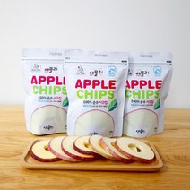 애플링 프리미엄 동결건조 사과칩 1팩/3팩, 동결건조 사과칩 3팩(60g), 60g