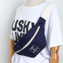 캐주얼 외출 운동할때 보조 웨이스트백 슬링백가방