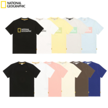 내셔널지오그래픽 그레이페롯 빅로고 반팔 티셔츠