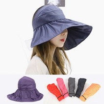 동대문모자 여자 자외선차단 돌돌이 햇빛차단 프릴 와이어 썬캡