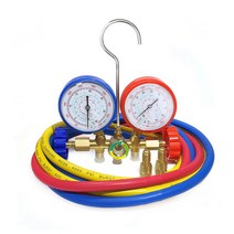 R22 R410A R134A R404A 냉매게이지 60 고압호스 냉동