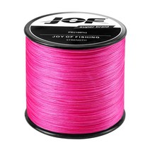 JOF 다이니마 100% PE 합사 낚싯줄 8합사줄 500m, Pink