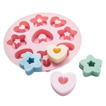 실리콘 몰드, 하트도넛9구(실리콘몰드0131)