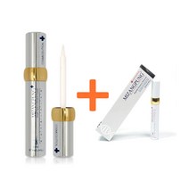 미장풍 속눈썹영양제 토닉 7ml 실버+에센스영양제 10ml 사은품증정, 눈썹칼10