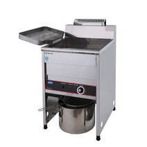 수유식 튀김기 상업용 후라이드 유증기 발생 걱정없는, 18리터 220V6kw