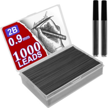 바흐 고강도 샤프심 0.9mm (1000개1세트)2B, 0.9 mm x 1000