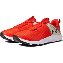 언더아머 차지드 인게이지 2 오렌지 애슬래저 트레이닝 경량 메쉬 운동화 러닝 스니커즈 UA Charged Engage 2