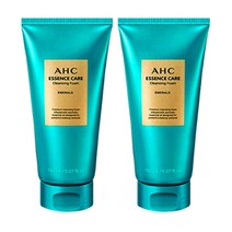 AHC 에센스 케어 클렌징 폼 에메랄드 1+1 (50ml x 2개), 2개, 50ml