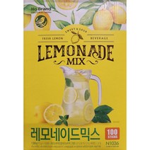노브랜드 레모네이드 믹스 100스틱 넉넉한 대용량 시원한 상쾌한 새콤달콤 음료 비타민C 따뜻한 레몬 티 차 탄산수와 함께 여유 한잔 손님접대 사무실 고고K