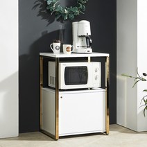 달리빙앤 리오나 골드 600 수납장, 화이트