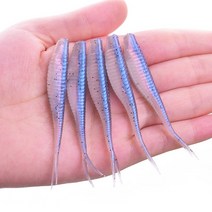 웜기어 감속기 10 개/몫 낚시 미끼 7cm 1.8g 지그 Wobblers 더블 컬러 인공 파이크 Pesca 태클, [02] B
