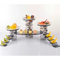 부폐 플레이트 받침대 업소용 매장 디피 호텔 라운지, 세트 B