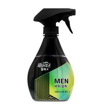 페브리즈 섬유탈취제 맨 시트러스와 우드향 본품, 370ml, 3개, 시트러스와 우드 향