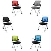 R-302 블랙 회의실 회의용 사무실 사무용 강의실 학원용 책상 의자, 팔걸이형, 고정형, 올그레이