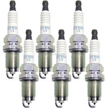 4-8pcs izfr6k13 6774 혼다 시티 civic accord 재즈에 맞는 레이저 이리듐 점화 플러그 acura mdx rsx 9807b56a7w에 맞는 적합 호환, 6pcs 점화 플러그