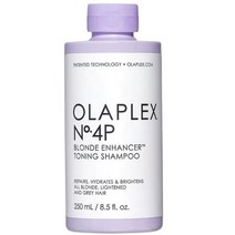 올라플렉스 No. 4P 블론드 인핸서 토닝 샴푸, 1개, 250ml