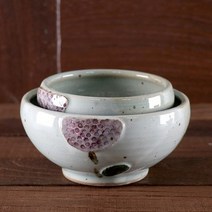 바보사랑 수국 도자기 공기 대접 선택.키친몰링, 상세설명 참조, 옵션선택