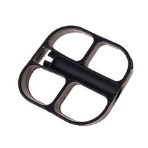 트랙MTB 풀카본 자전거 입문용 자전거 1 쌍 자전거 페달 자전거 세발 자전거 교체 사이클링 도구 미끄럼, 05 green