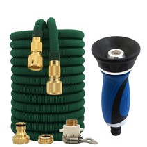 고압고무호스 확장형 정원 호스 매직 고압 세차 야채 급수 드립 관개 17 피트-150 피트, 99.125ft - Hose kit