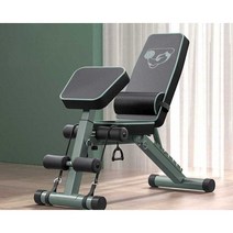 벤치프레스 의자 접이식 인클라인 가정용 홈트기구, Black3in1 팔꿈치패드+허리지지대+조임끈