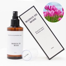 라튤립 룸스프레이 패브릭스프레이 섬유향수 공간탈취제 집들이선물 150ml