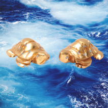 국산 반짝반짝 장수의상징 금색 부부거북이 결혼선물